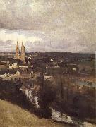 Corot Camille View of Saint-It painting